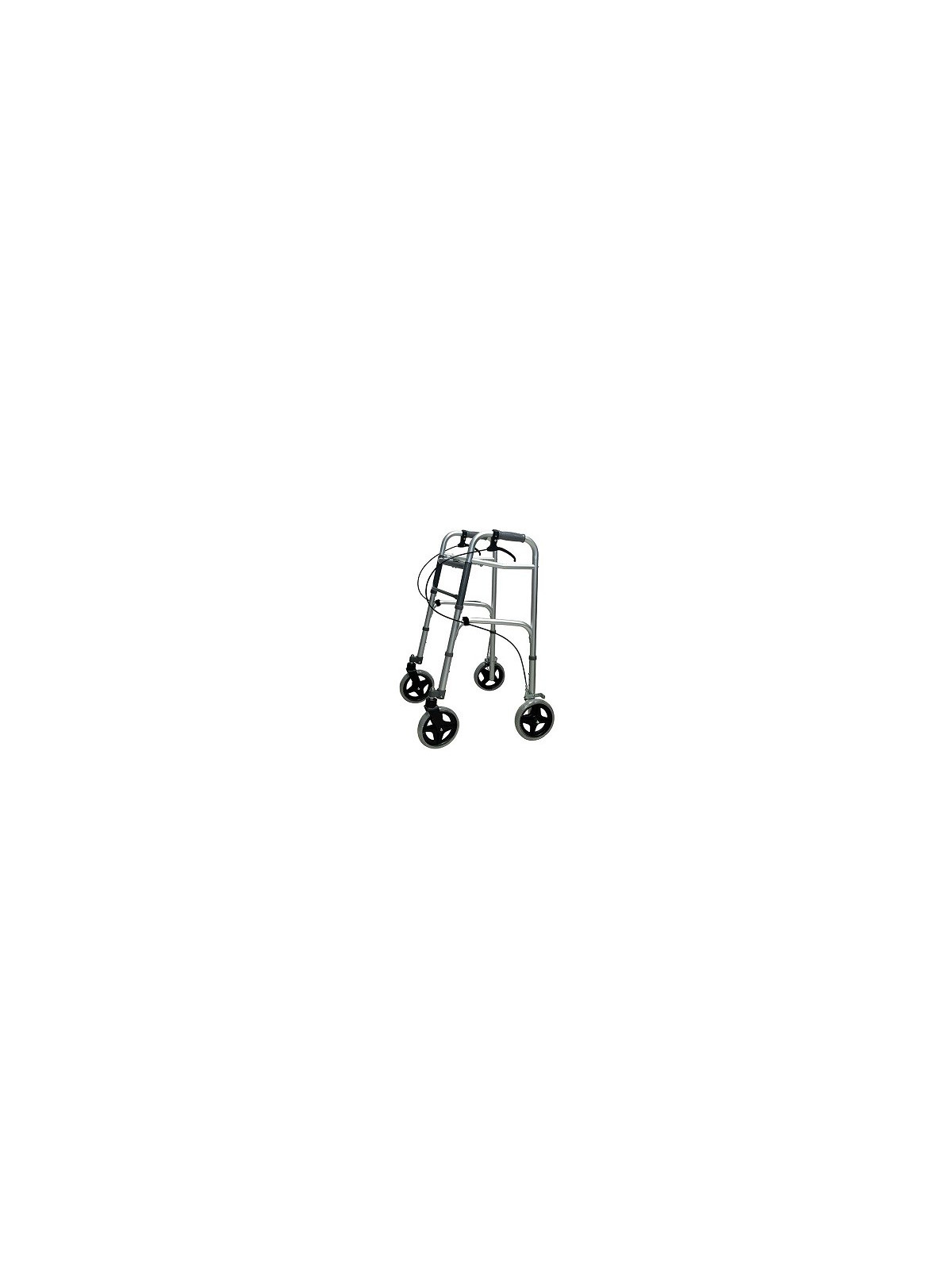 DEAMBULATORE PIEGHEVOLE 4 Ruote da 7'' con freno