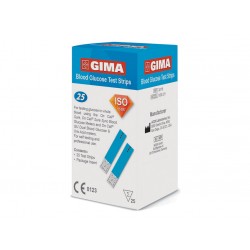 STRISCE 25 GLUCOMETRO GIMA