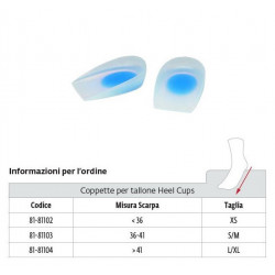 Talloniere Silicone Heel Cups