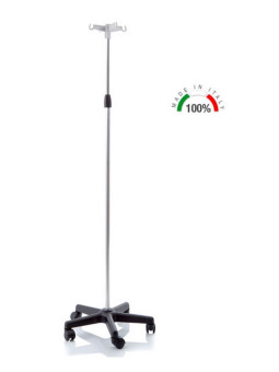 ASTA PORTA-FLEBO ALLUMINIO